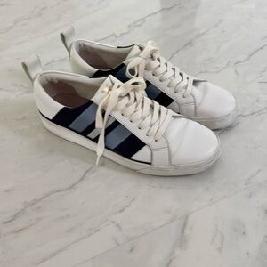 Diane Von Furstenberg Leather Sneakers